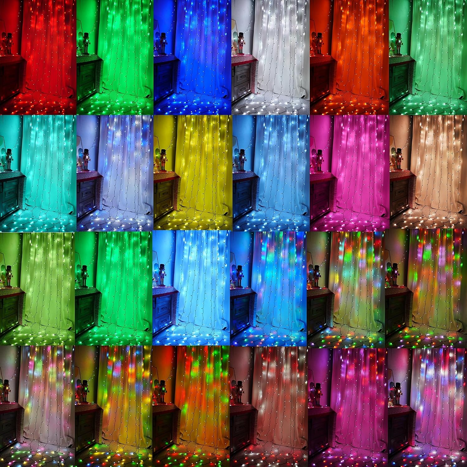 300 LED RGB curtain lights - Image 7