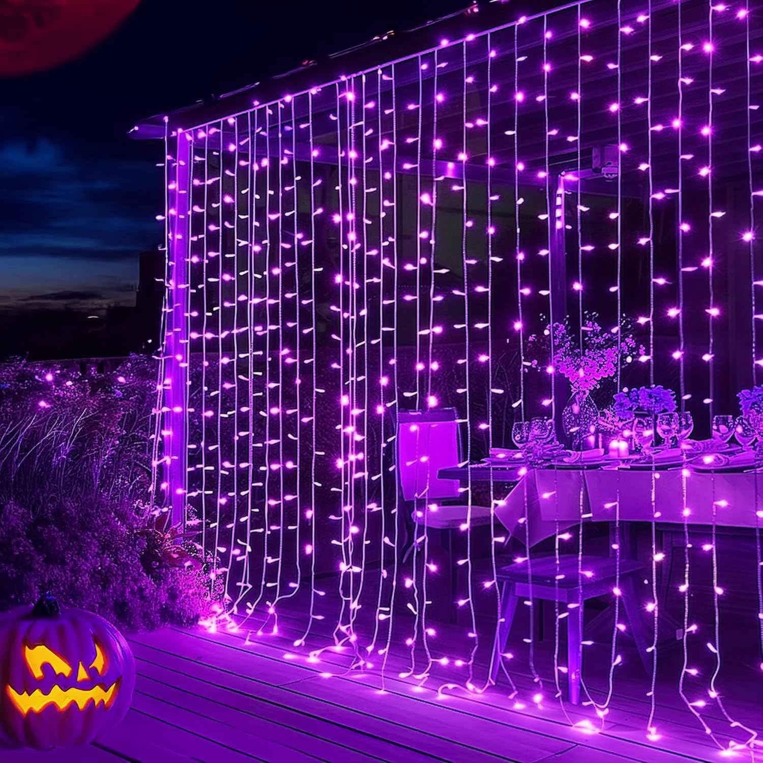 300 LED RGB curtain lights - Image 11