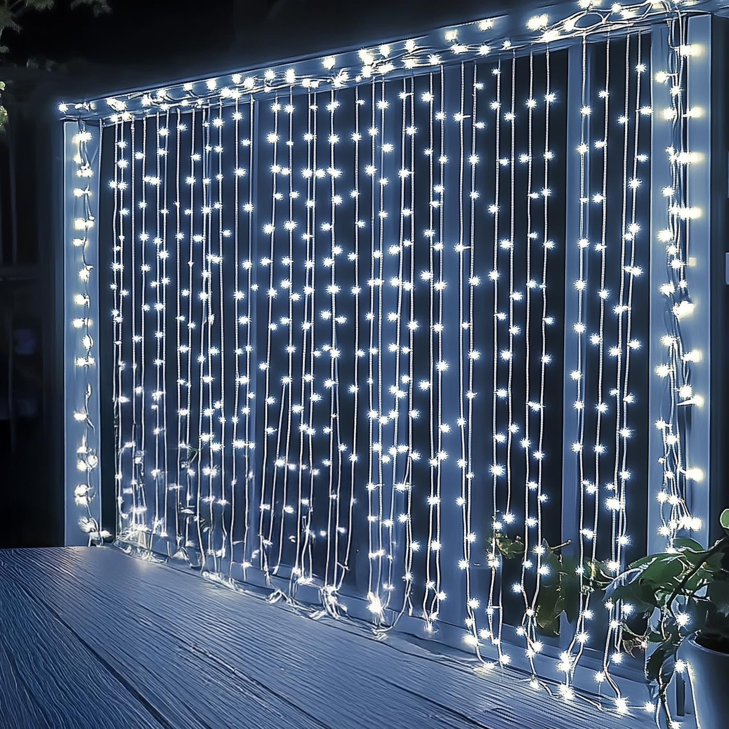 300 LED RGB curtain lights - Image 8
