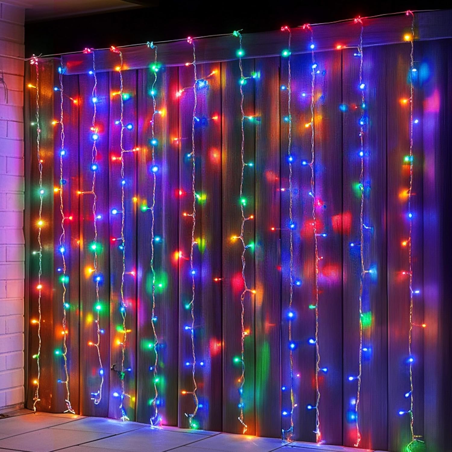 400 LED Colour Changing Curtain Lights - Image 10