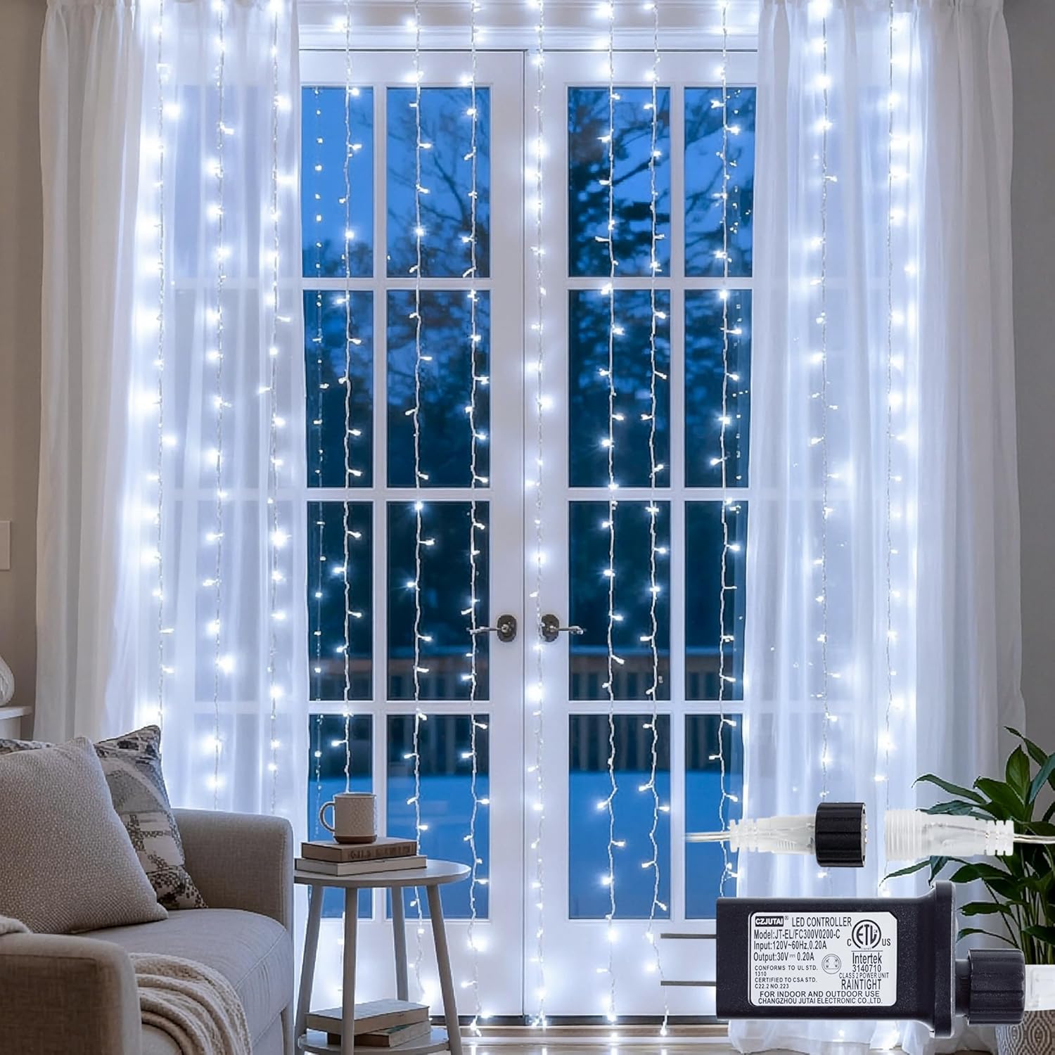 280 LED RGB-IC Curtain Lights - Image 10