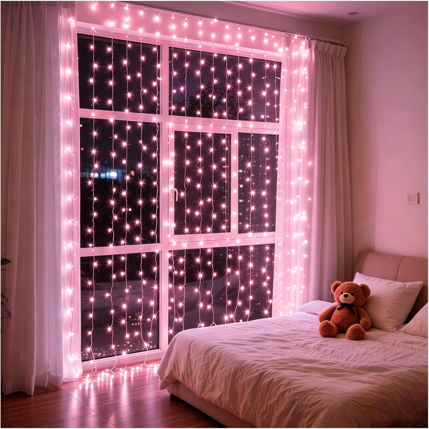 200 LED Warm White Window - Image 10