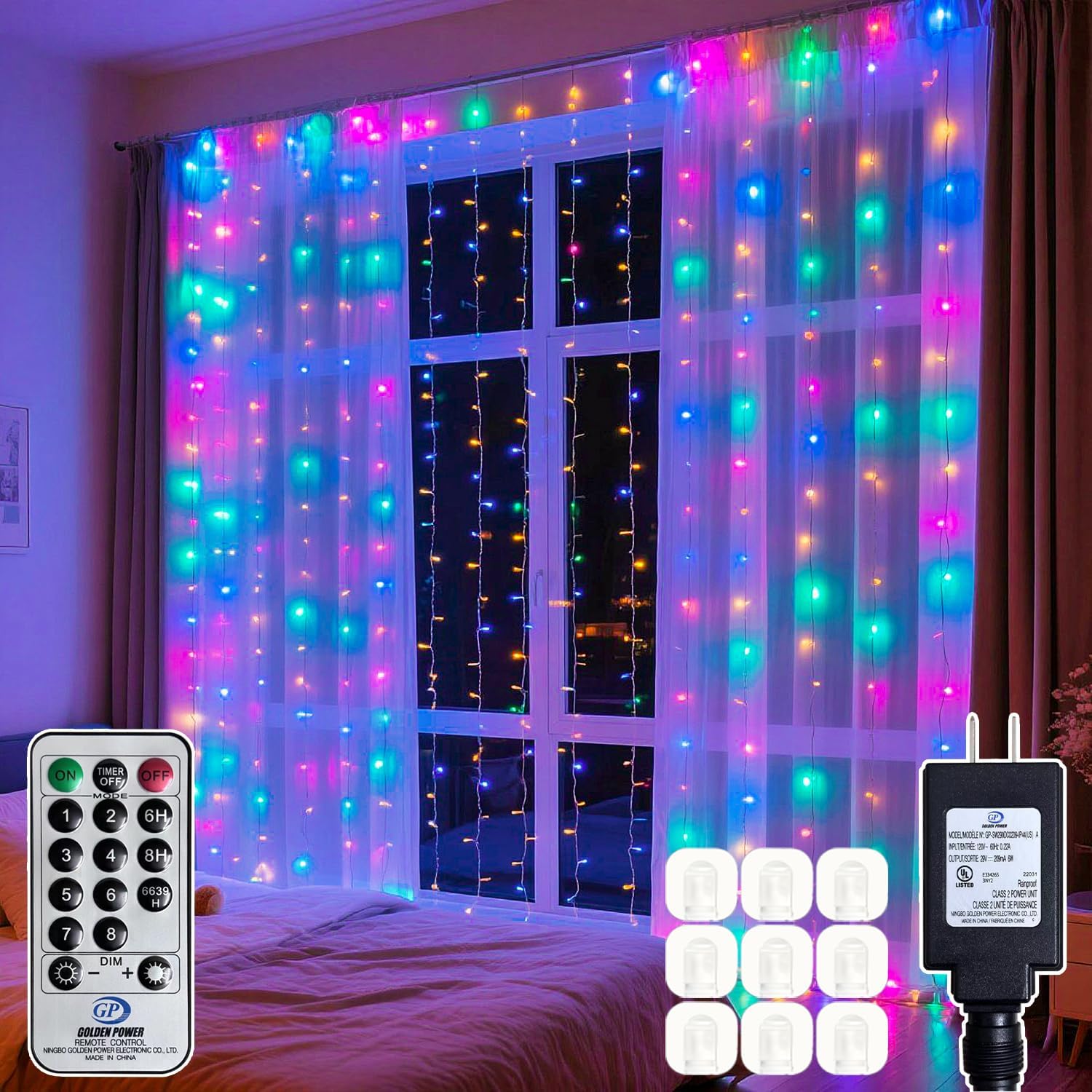 200 LED Warm White Window - Image 9