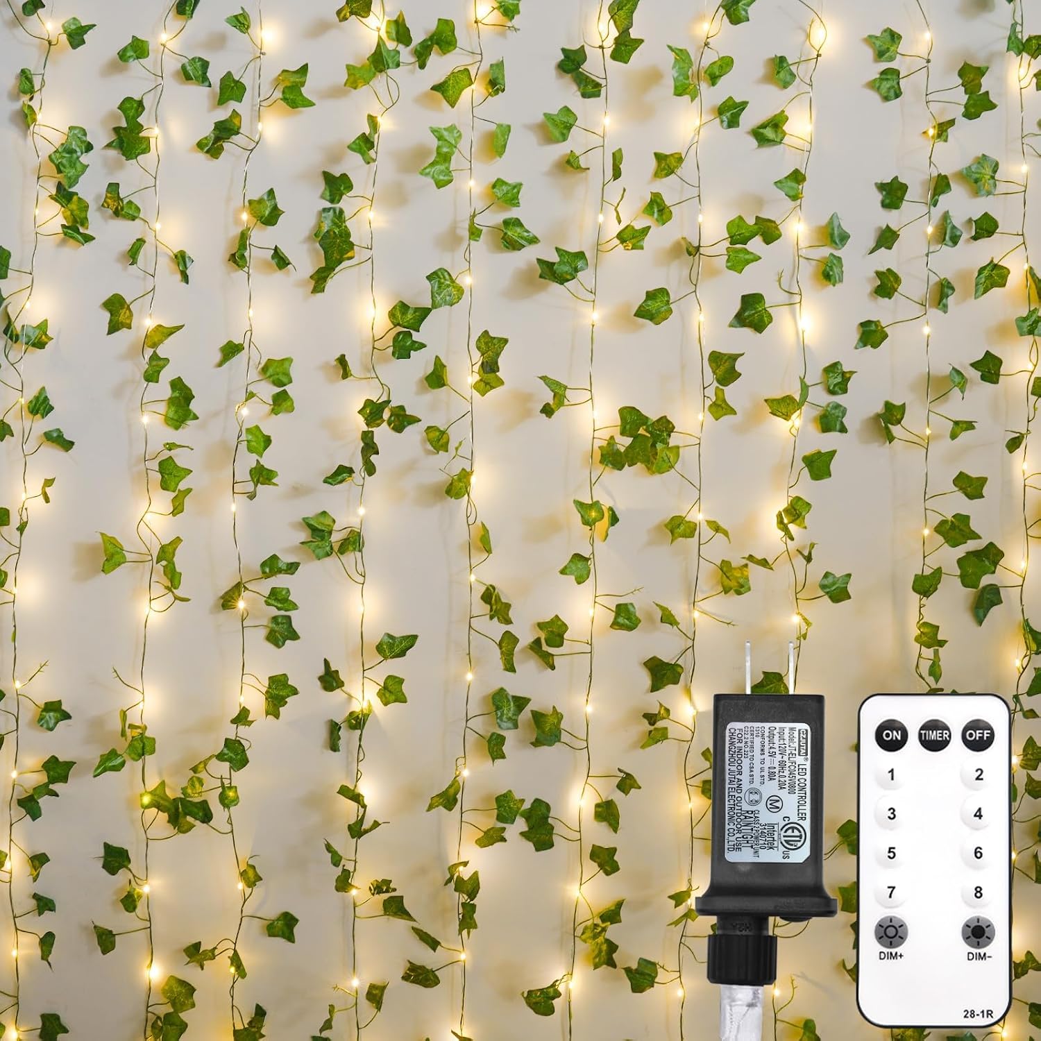 200 LED ivy curtain lights