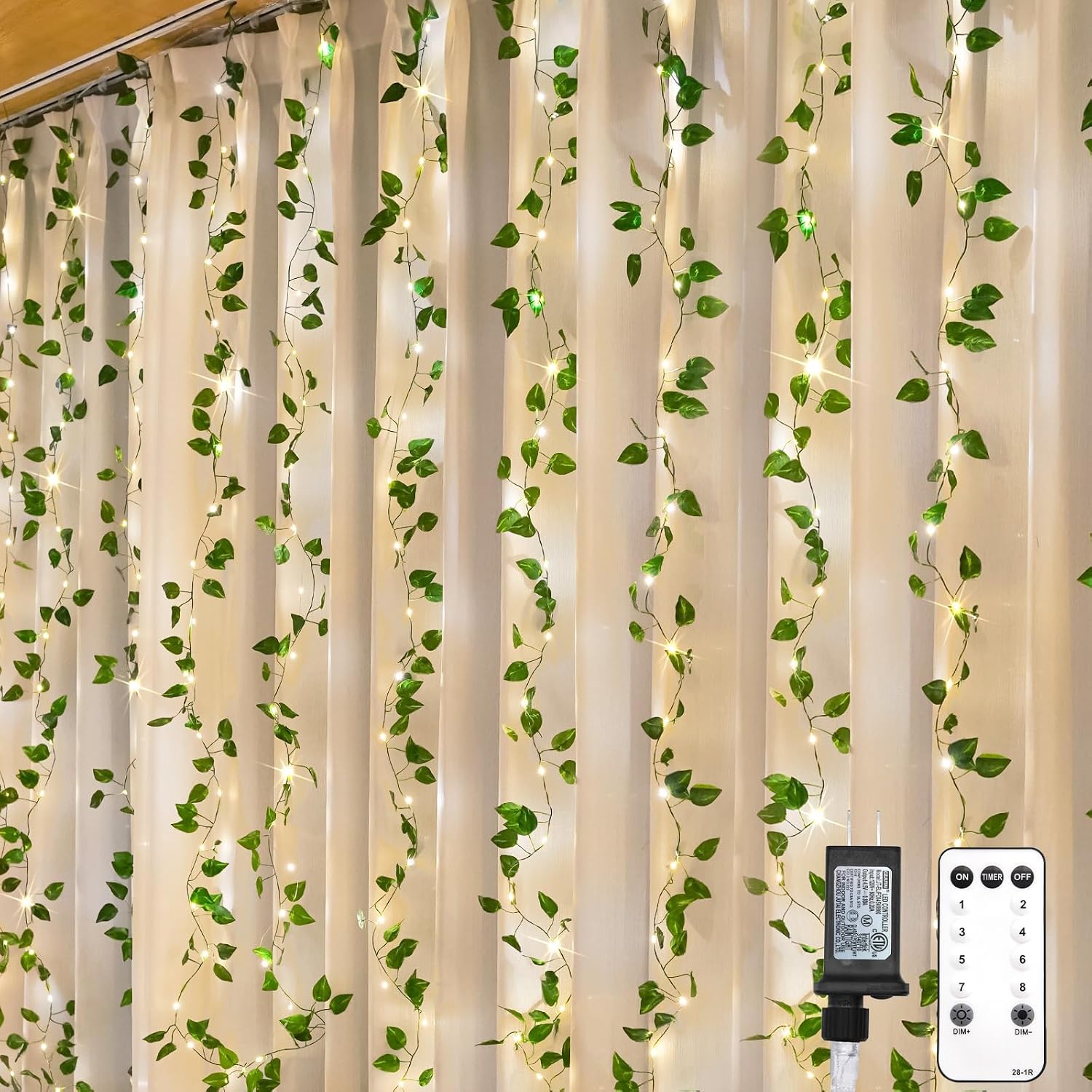 200 LED ivy curtain lights - Image 13