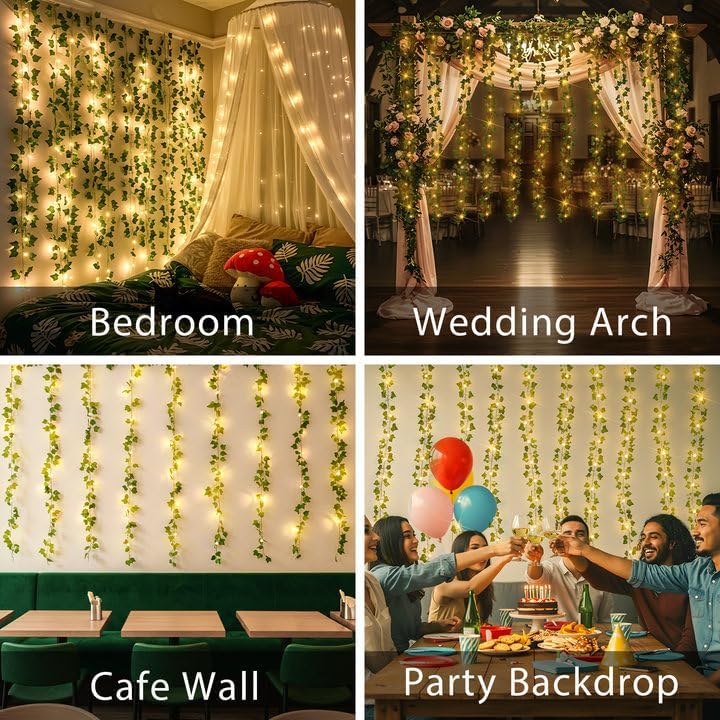 200 LED ivy curtain lights - Image 7