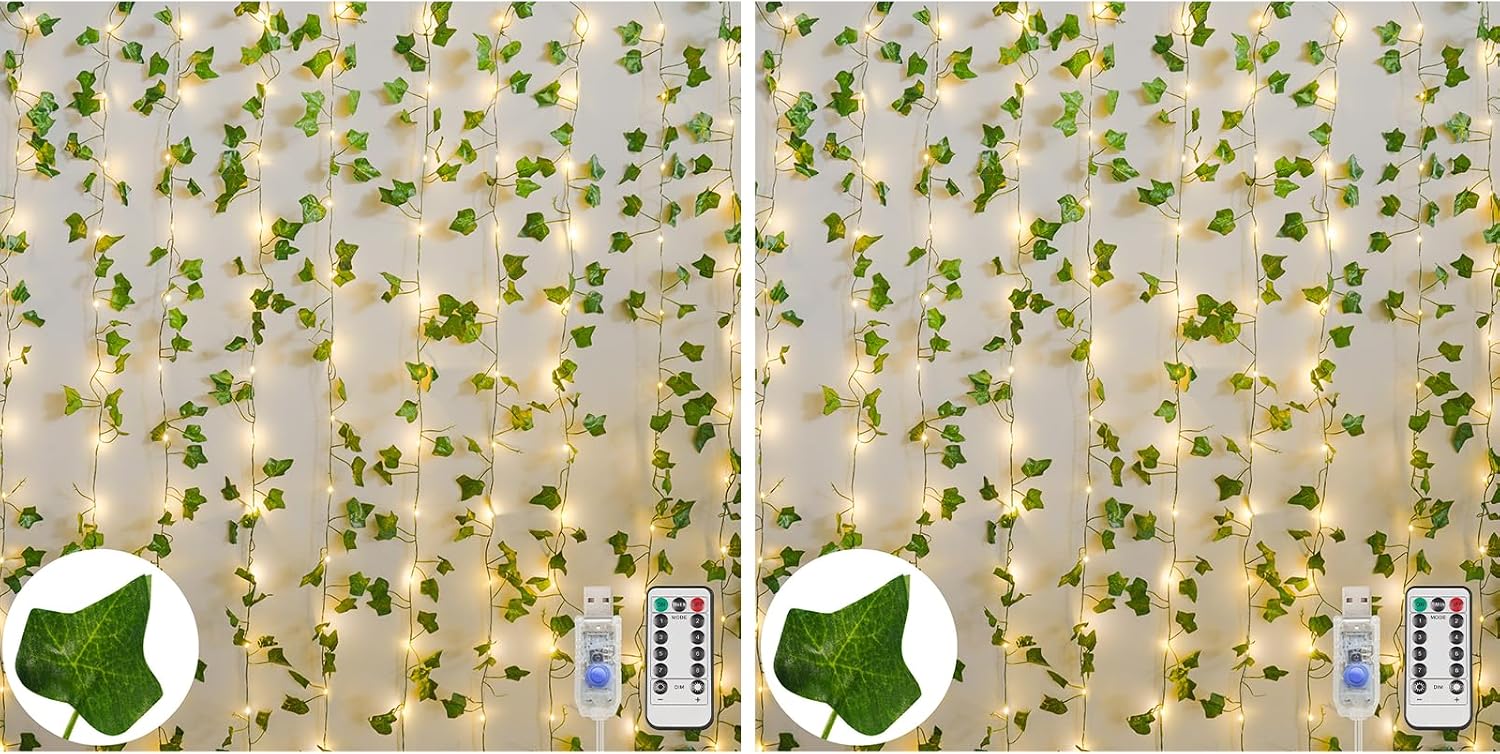 200 LED ivy curtain lights - Image 11