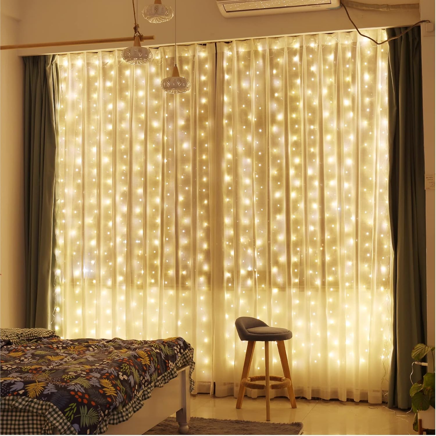 300 LED USB Curtain Lights